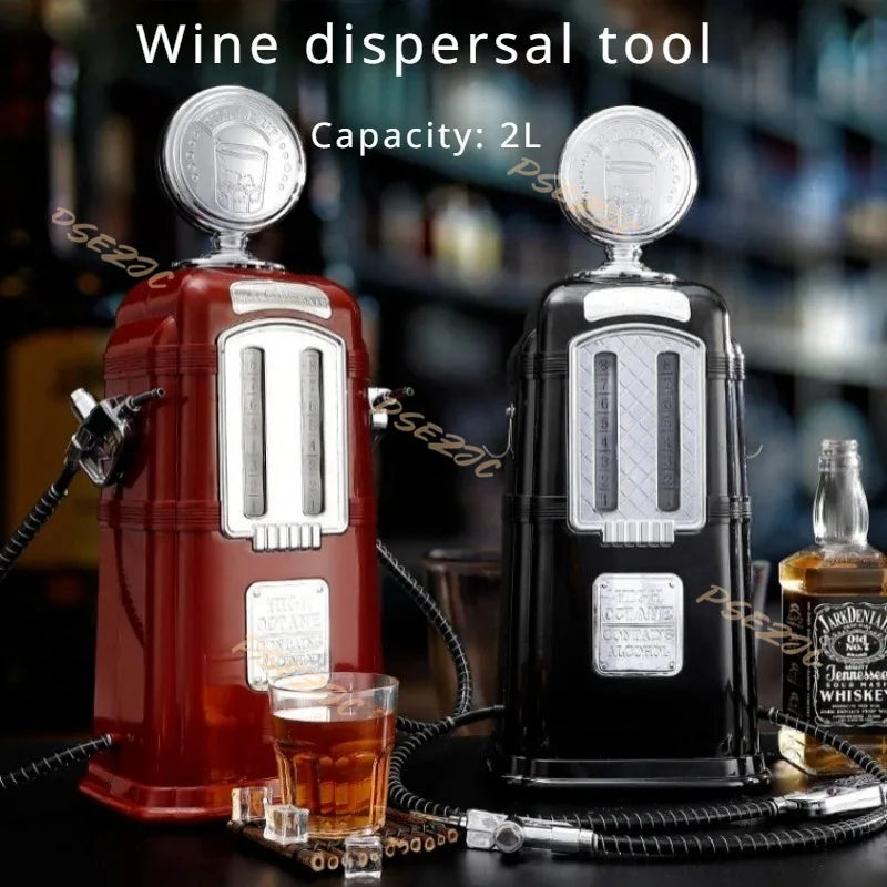Household Retro Creative Large Capacity Impact Resistant and Pressure Resistant Plastic 2L Bar Double Gun Wine Disperser Tool Good Vibrations Adult Super Store