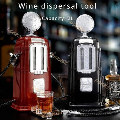 Household Retro Creative Large Capacity Impact Resistant and Pressure Resistant Plastic 2L Bar Double Gun Wine Disperser Tool Good Vibrations Adult Super Store
