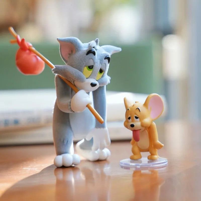 52toys New Product Tom And Jerry Mental State Tasting Blind Box Office Desktop Decoration Model Birthday Gift Children'S Gift Good Vibrations