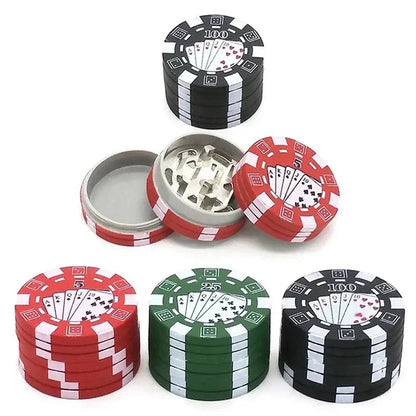 New 3-Layer Aluminum Alloy Herbal Herb Tobacco Grinders Cigarette Tobacco Grinder Cylinder Hand Crank Smoking Pipe Accessories Good Vibrations