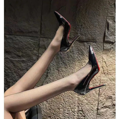 Sexy High Heels for Women 2026 New Stylish Pointed Toe Stiletto Elegant Niche Single Shoes Good Vibrations