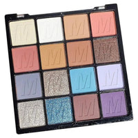 Pearlescent Eyeshadow Palette Matte Shimmer Eye Shadow Delicate Easy To Clear Lasting 16 Colors Women Beauty Eye Makeup Cosmetic Good Vibrations
