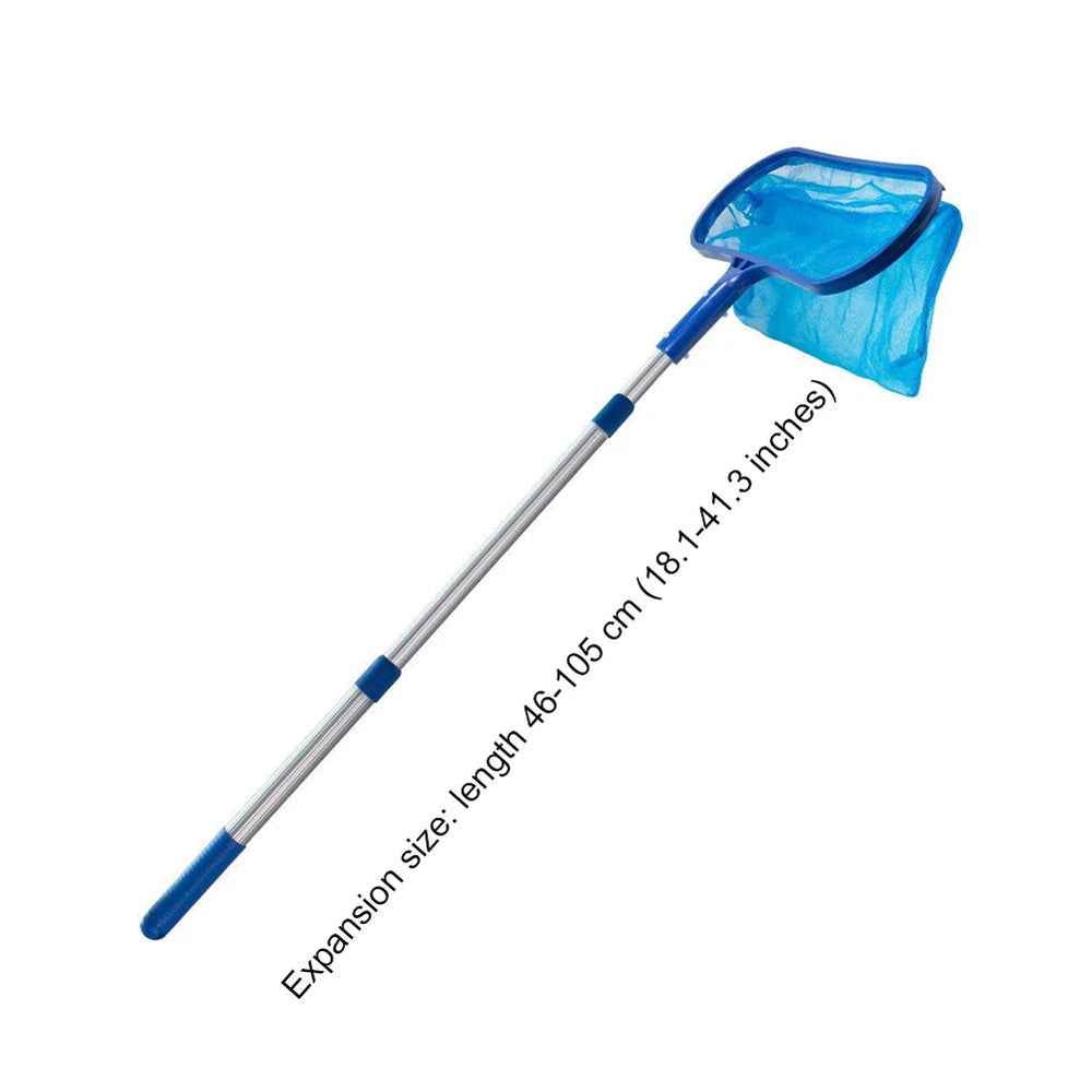 Swimming Pool Cleaning Net Professional Leaf Rake Deep Bag Large Capacity Thickened Frame Pool Leaf Skimmer Net Pool Clean Tool Good Vibrations