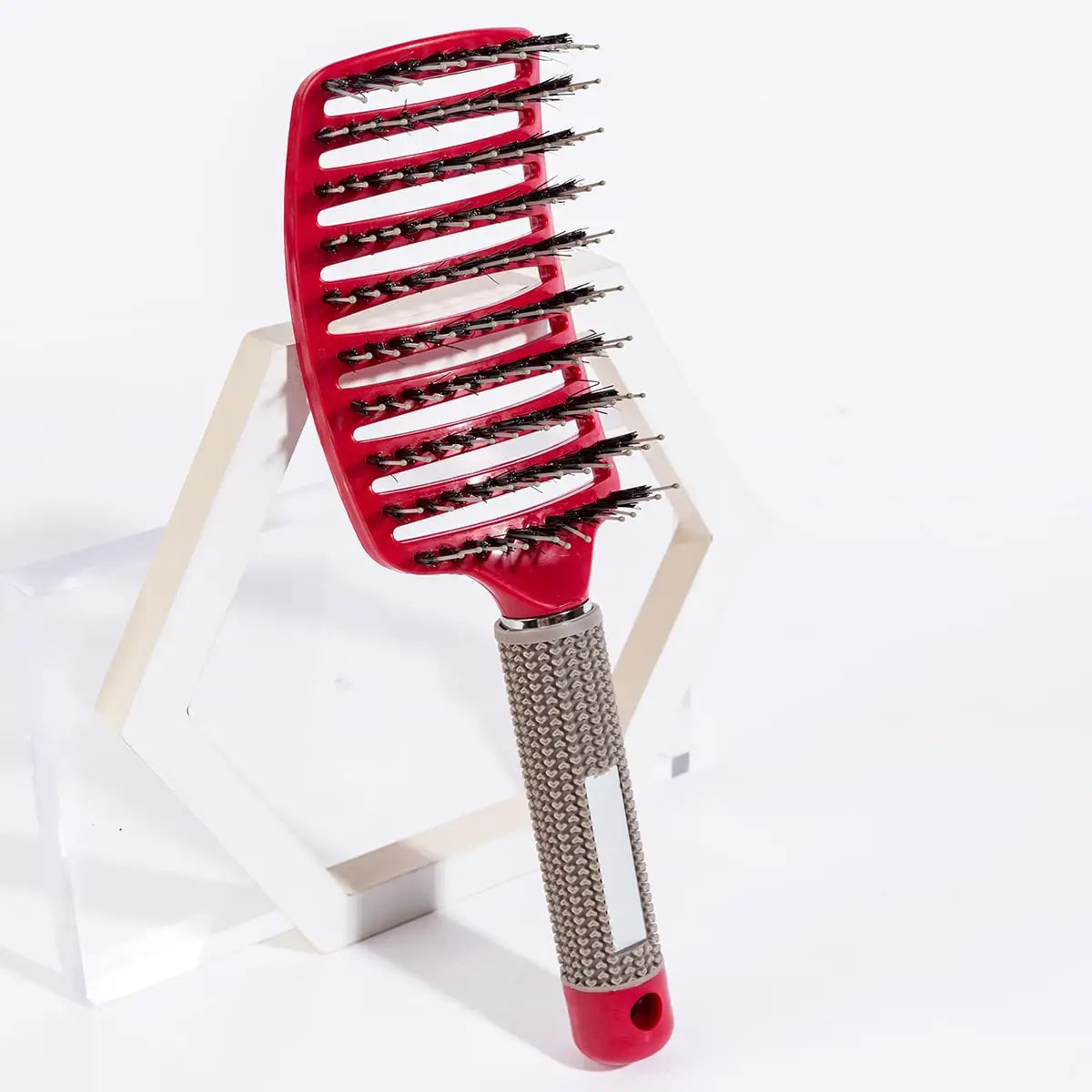 Hair Brush Scalp Massage Comb Hairbrush Boar Bristle Nylon Women Wet Curly Detangle Hair Brush Salon Hairdressing Styling Tool Good Vibrations