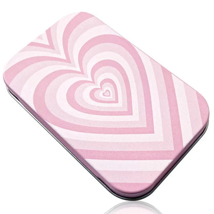 Cigarette Case Box Flip Cap Tobacco Storage Smoke Humidor Rolling Paper Jewelry Candy Coin Key Organizer Tin Flip Gifts Sealed Good Vibrations