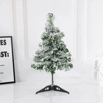 45/60cm Artificial PVC Christmas Cedar Tree Fir Pine Tree for Home New Year Christmas Trees Christmas Decor Noel Navidad Gift Good Vibrations