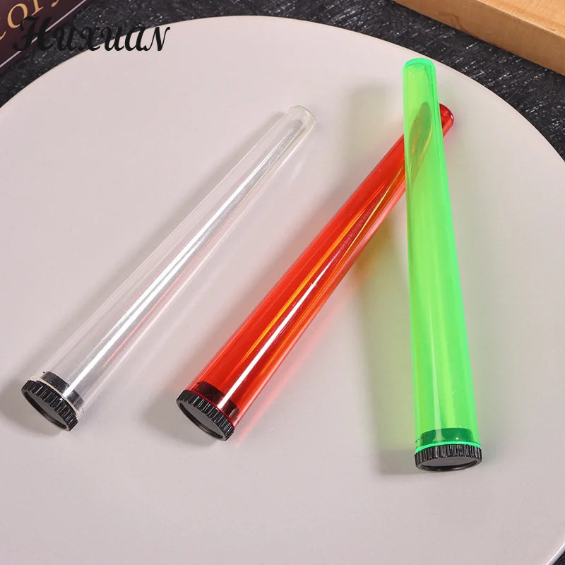 5pcs Airtight Storage Containers Smell Proof Holders With Metal Rolling Tray Tobacco Smoking Accessories Good Vibrations