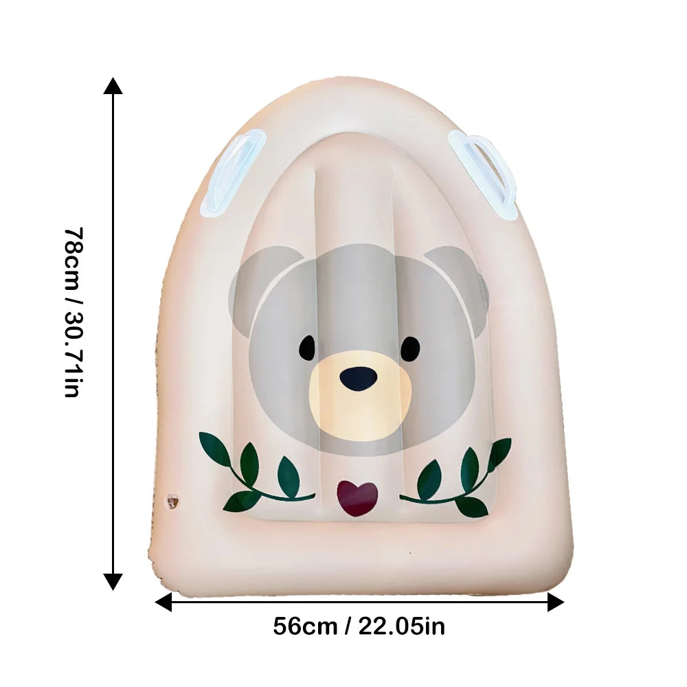 Inflatable Body Boards for Water Slides, Swimming Pool Floating Learn to Swim, Summer Water Fun Toy for Kids and Toddlers Good Vibrations