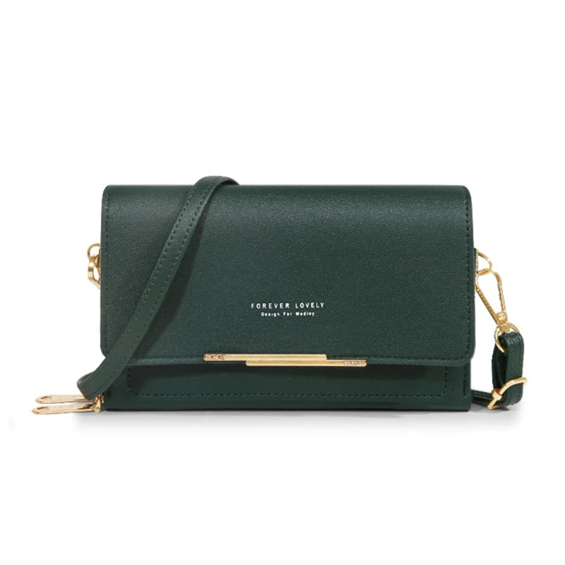 Women's Wallet Korean Handbag Multi Card Large Capacity Casual Shoulder Bag Mobile Phone Packet Fashion New Style Good Vibrations