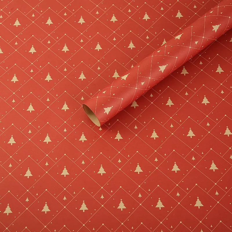 Happy Birthday Wrapping Paper 50*70cm Christmas Colorful DIY Flower Wedding Xmas Party Gift Packing Decor DIY Crafts Papers Good Vibrations