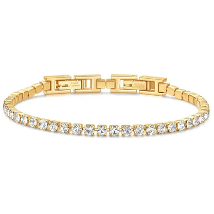 Fashion Jewelry Woman Bracelet Wristband Crystal Bracelets Gifts Jewelry Accessories Stainless Steel Fantastic Wristlet Trinket Good Vibrations