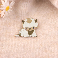 Cartoon Avatar Appa Enamel Pin Cute Badges on Backpack Brooches For Women Lapel Pin Clothing Jewelry Cosplay Accessories Gifts Good Vibrations