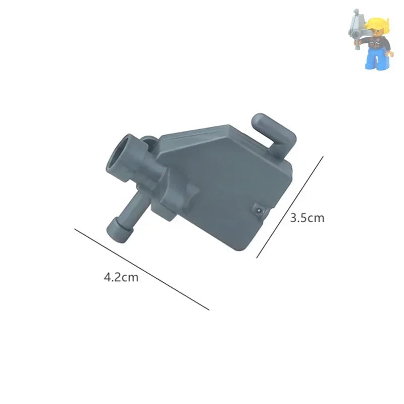 Big Building Blocks Play House Furniture Accessories Indoor Utensil Bed Compatible Large Bricks Assemble Toys Children Kids Gift Good Vibrations