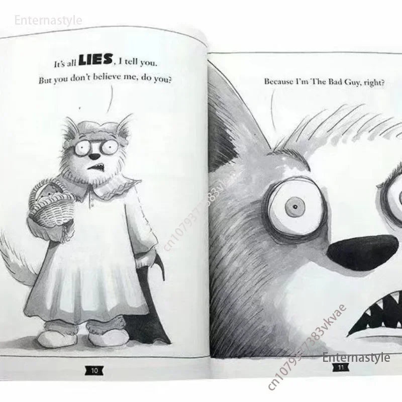 Original English Version I Am The Bad Guys The Bad Guys: The Dangdang Comic Books for Children  Books for Kids Good Vibrations