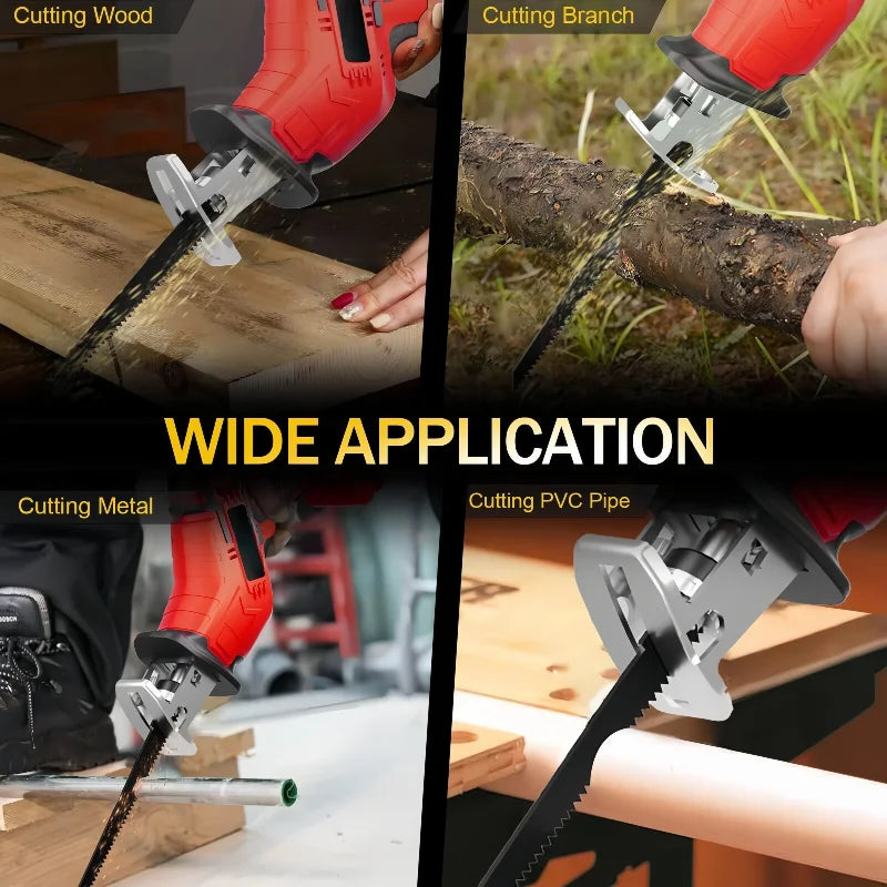 Milwaukee 18V Cordles Metal Pipe Cutting Saw  Electric Reciprocating Saw Wood  Electric Cutting Saw Tool with M18  Battery Good Vibrations