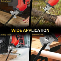 Milwaukee 18V Cordles Metal Pipe Cutting Saw  Electric Reciprocating Saw Wood  Electric Cutting Saw Tool with M18  Battery Good Vibrations