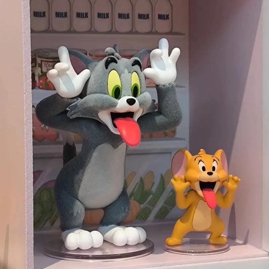 52toys New Product Tom And Jerry Mental State Tasting Blind Box Office Desktop Decoration Model Birthday Gift Children'S Gift Good Vibrations