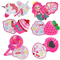 Girls Make Up Set Toys Beauty Makeup Tools Children Pretend Play Toys Safe Non Toxic Dressing Cosmetic Nail Polish Toys Gifts Good Vibrations