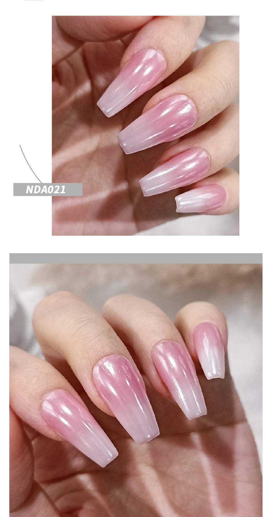 NICOLE DIARY Moonlight Mirror Nail Powder Aurora Silver Glitter Metallic Effect UV Gel Polish Pigment Chrome DIY Nail Decoration Good Vibrations