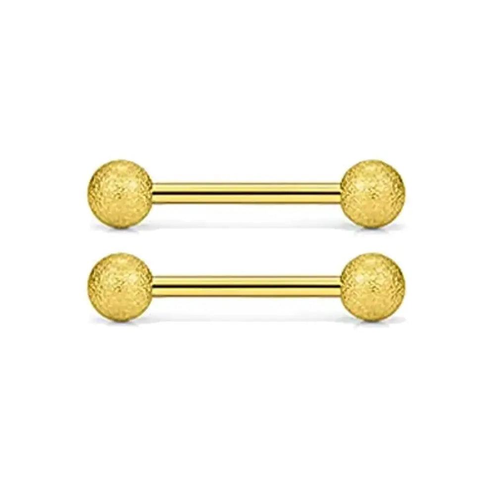 14G Tongue Rings Surgical Steel Straight Barbell Nipplerings Nipple Body Piercing Jewelry Long Barbell Bridge Tongue Rings Good Vibrations