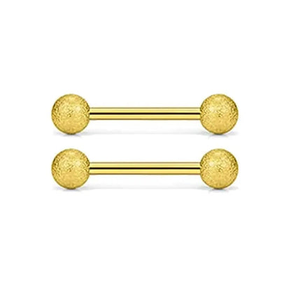 14G Tongue Rings Surgical Steel Straight Barbell Nipplerings Nipple Body Piercing Jewelry Long Barbell Bridge Tongue Rings Good Vibrations