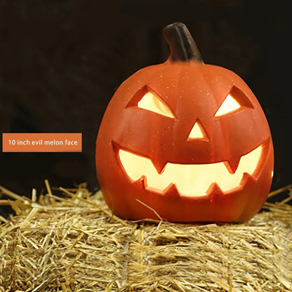 Party Decoration Diy Ornament Holiday Decor Halloween Led Pumpkin Light Jack O Lantern Spooky Carved Pumpkin Lamp 2026 Home Yard Good Vibrations