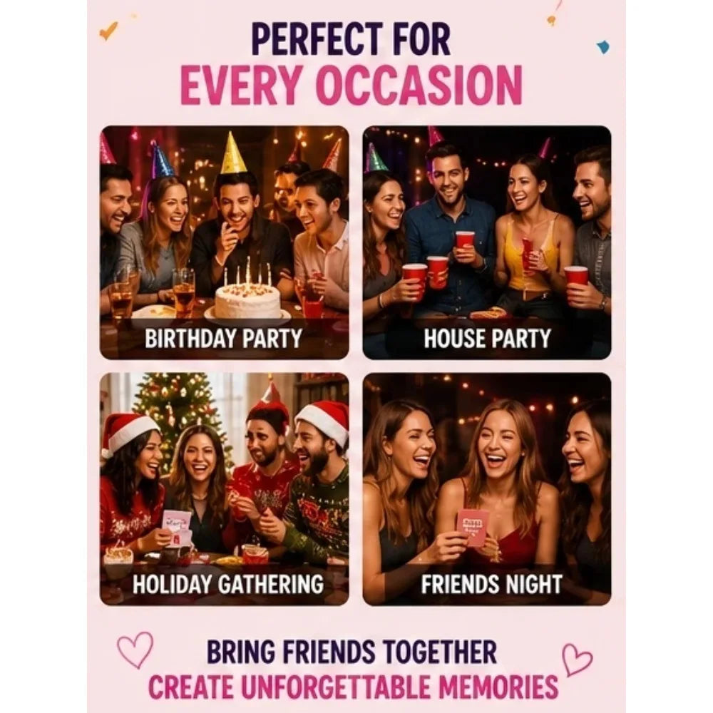 Party Gift of Tipsy Land Party Board Games Fun Drinking Games for Friends Good Vibrations
