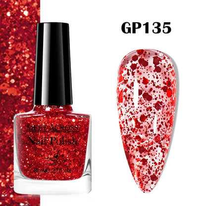 48 Colors Nail Polish Quick Dry No-bake Lasting Water-based Tearable Manicure Not Easy To Fade Semi-permanent Varnish Nail Art Good Vibrations