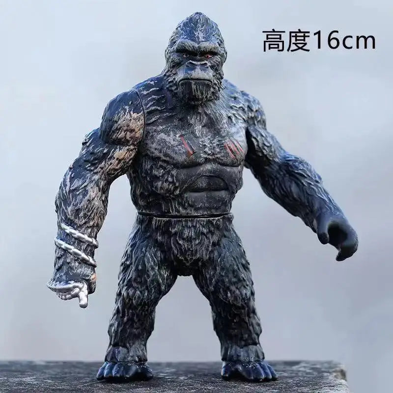 24cm Godzilla King of Monsters Runaway Mechanical Red lotus Planet Godzilla Action Figure Collection Model Toy Kid Birthday Gift Good Vibrations