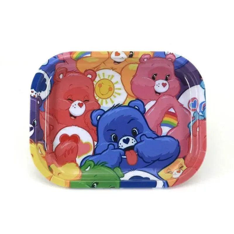 Various Pattern Designs Rolling Tray Herb Tinplate Plate Grinder Tools Rolling Tray 180 x 140 MM Herb Tobacco Smoke Accessories Good Vibrations Adult Super Store