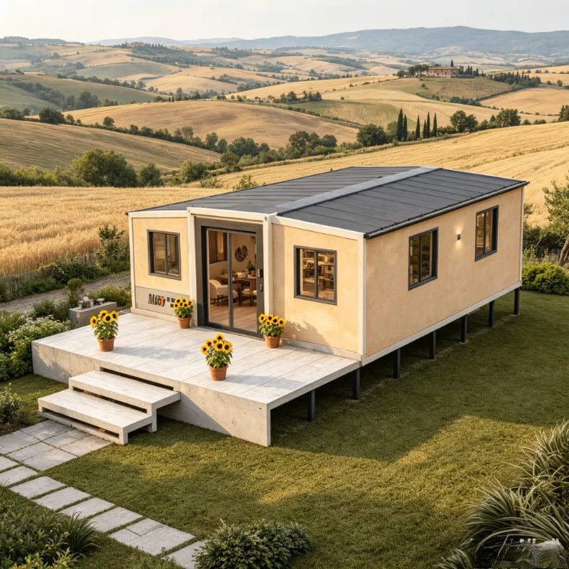 Prefab Houses Module Prefabricated Expandable Container Home Foldable Tiny 2 3 4 Bedroom Living Container House 20Ft 40Ft Good Vibrations
