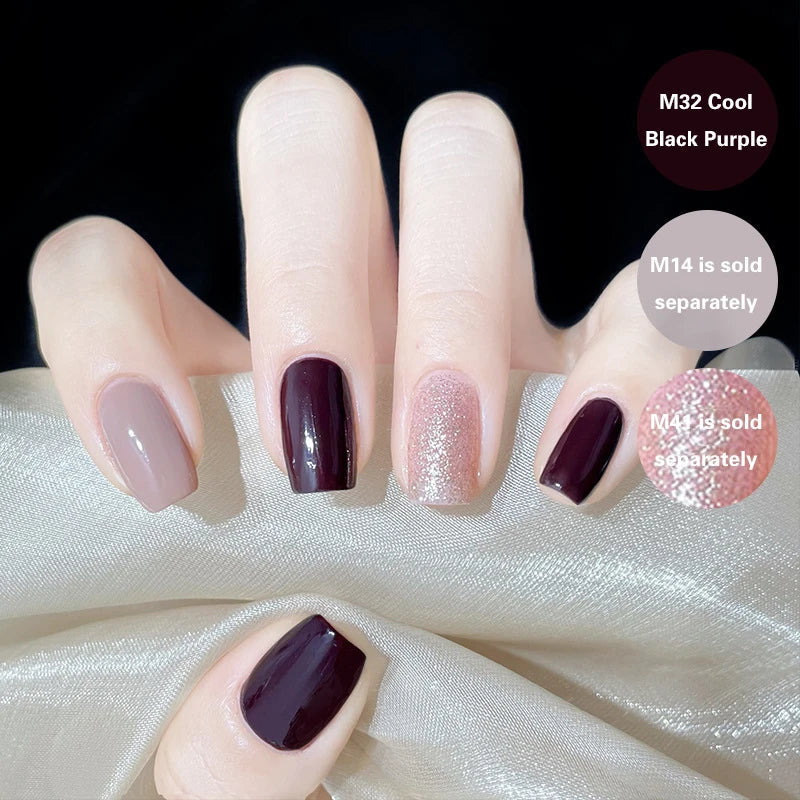 New Nail Polish Quick Dry No-bake Lasting Water-based Tearable Manicure Not Easy To Fade Semi-permanent Varnish Nail Art Good Vibrations