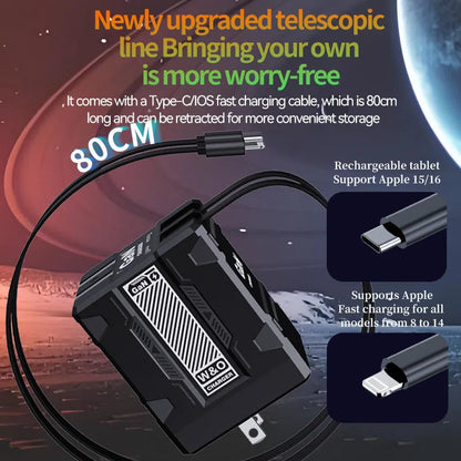 GaN 20W Fast charging PD3.0 Charger Type C lighting For iPhone 12 13 Samsung Huawei Xiaomi Mobile Phone EU/US Plug Wall Charger Good Vibrations