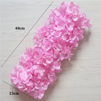 Wedding Flowes Artificial Flower Wall Panels White Flowers For Wedding Decoration Anniversary Decor Festive Party Supplies Good Vibrations