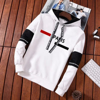 Men's Tracksuit Outdoor Quality Autumn Winter Simple Daily Casual Sports Hooded Single Sweatshirts And Sweatpant Comfort Jogging Good Vibrations