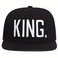KING Letter embroidery Snapback hat street men women lovers baseball cap hiphop sports caps adjustable hats Good Vibrations