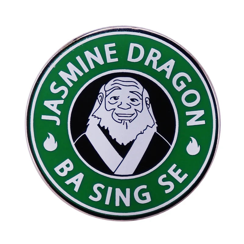 Cartoon Avatar Appa Enamel Pin Cute Badges on Backpack Brooches For Women Lapel Pin Clothing Jewelry Cosplay Accessories Gifts Good Vibrations