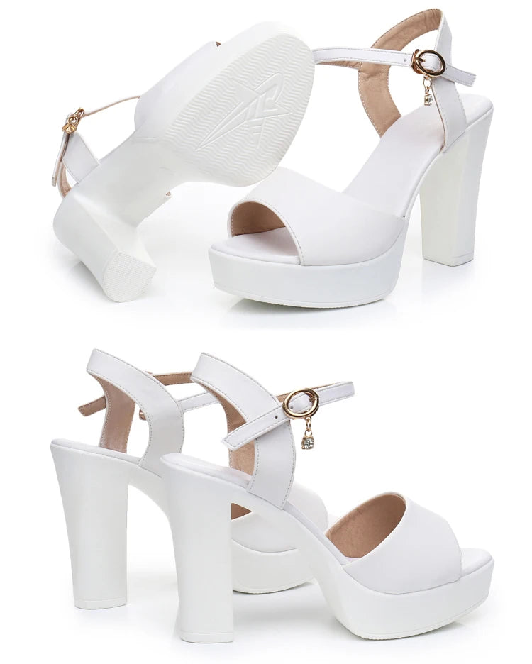 2025  Women Sandals Summer  Female High Heels Dance Shoes Platform Sandal Designer Shoe  Luxury High Quality Good Vibrations