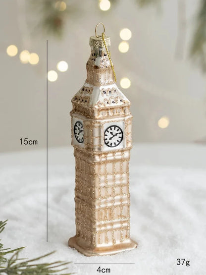 Christmas Glass Ornament Merry Christmas Decorations for Home 2024 Xmas Tree Ornament Navidad Noel Kids Gift Happy New Year 2025 Good Vibrations