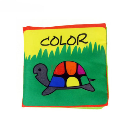 Baby Soft Cloth Book 0-36M Early Learning Toy Parent-child Interactive Montessori Puppet Educational Toy for Boy Girl Kids Gift Good Vibrations