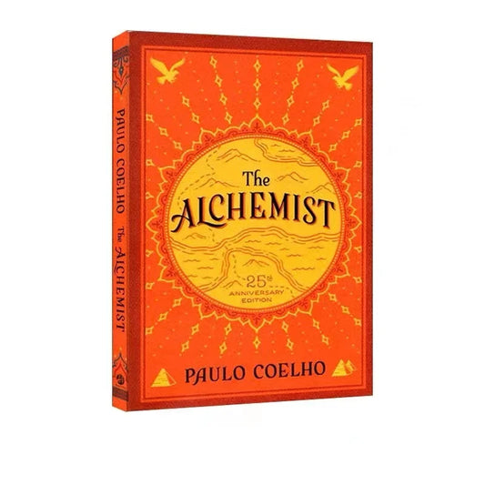 The Alchemist By Paulo Coelho, 25th Anniversary, Classic Literary Fiction English Book Paperback Good Vibrations