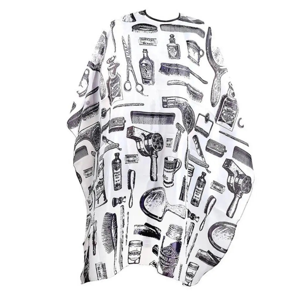 Hairdresser Aprons Haircut Capes Barbershop Shaving Aprons Hairdresser Shawls Professional Accessories for Hairdressers Good Vibrations