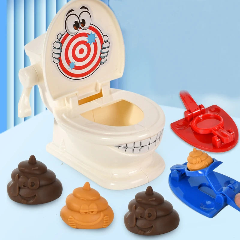 Toilet Poop Toys Party Funny Children's Sensory Toys Stool Toilet Toy for Girls and Boys Todders Kid Children Xmas Gifts Good Vibrations