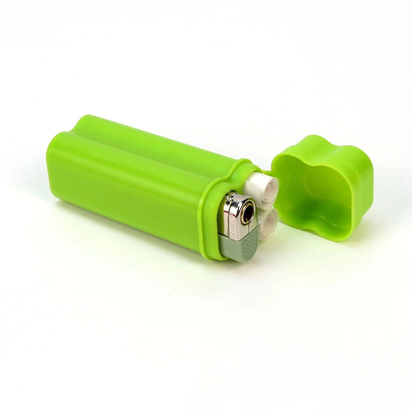 Flip-top Cigarette Case Kit with Three Holes for Easy Storage and Carrying Around Smoking Accessories Good Vibrations