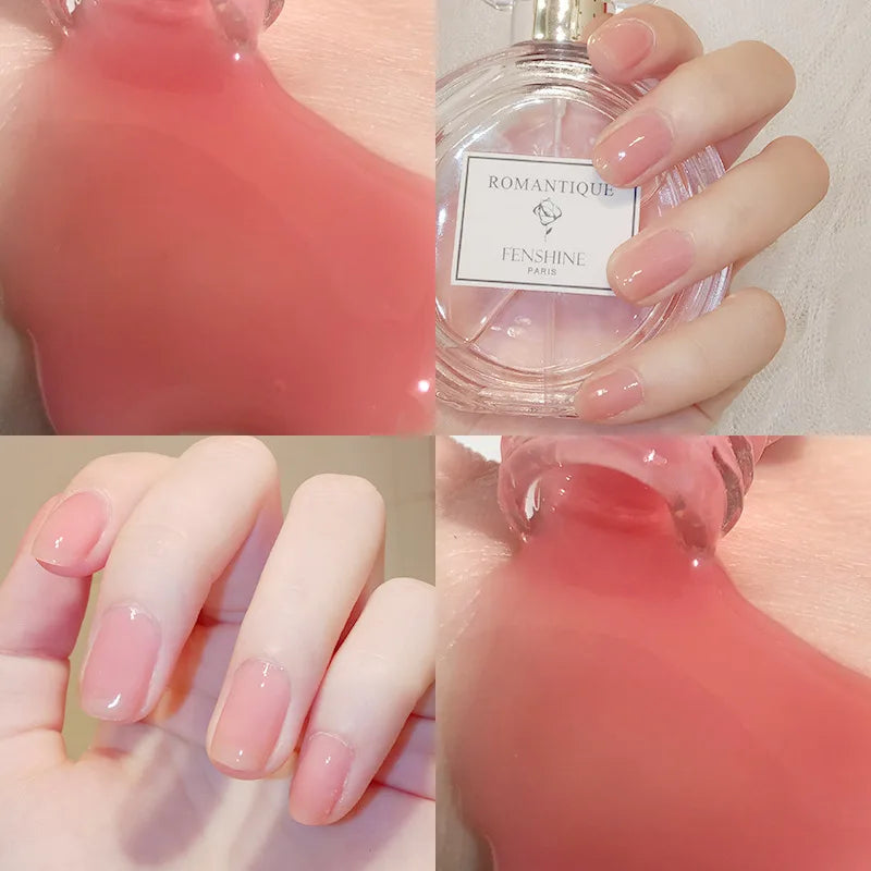 New Nail Polish Quick Dry No-bake Lasting Water-based Tearable Manicure Not Easy To Fade Semi-permanent Varnish Nail Art Good Vibrations
