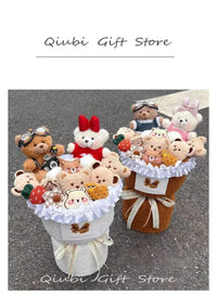 Birthday Gifts for Girlfriend - Cute Doll Bouquet Flowers, Lovely Surprise Present Idea for Her Special Day Good Vibrations