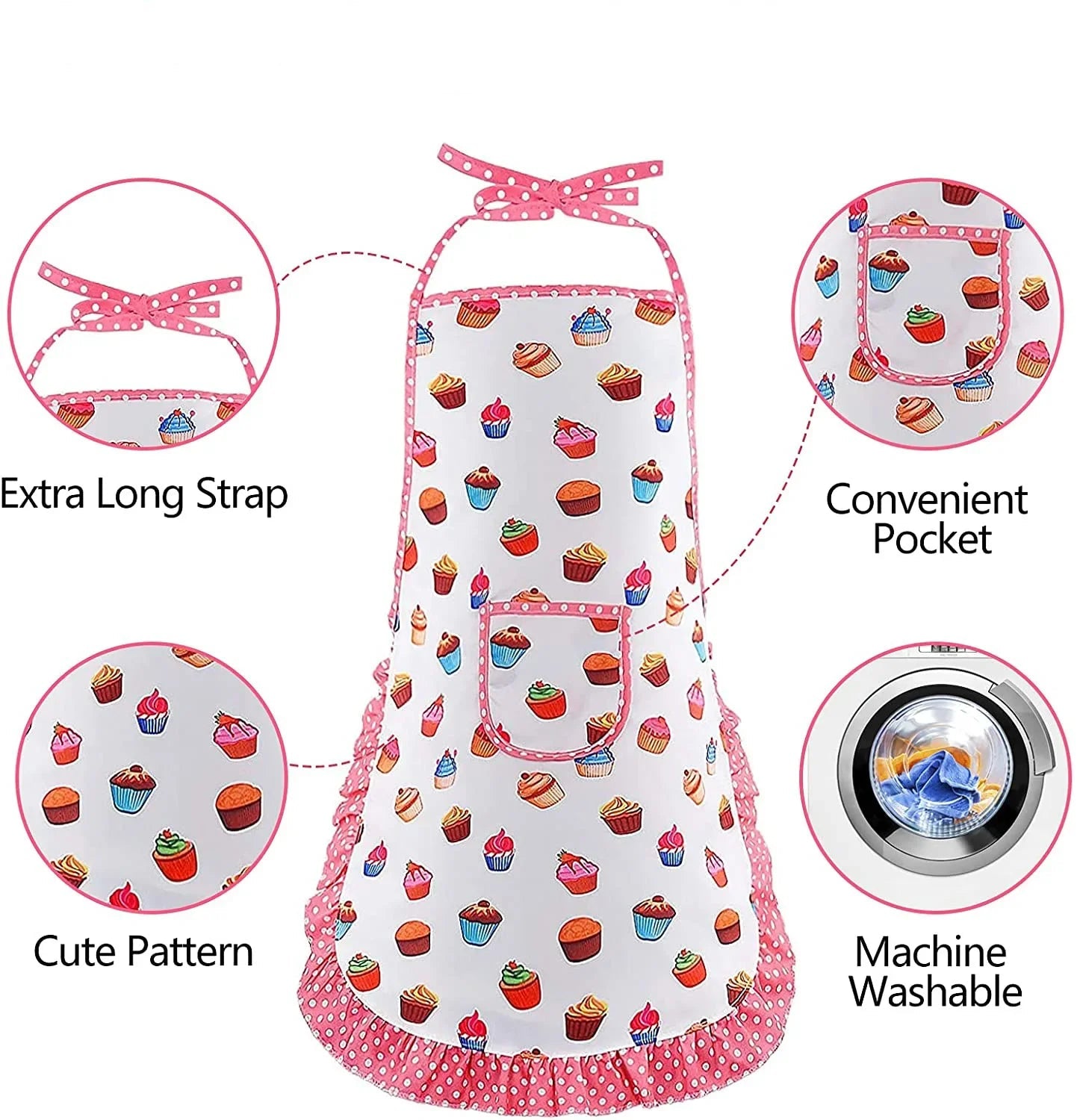 Apron for Little Girls 4/11Pcs Kids Kitchen Cooking Baking Pretend Play Set Simulation Pink Chef Baking Tool Play House Toys Good Vibrations