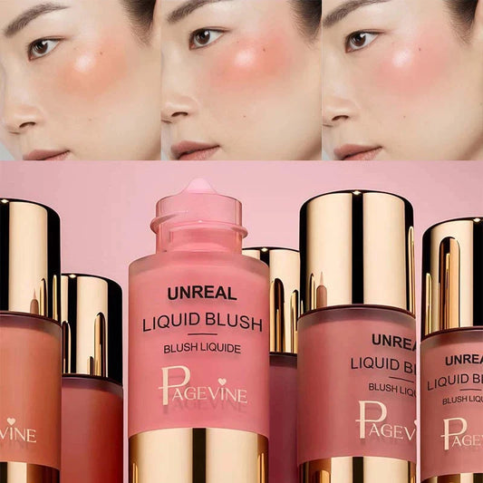 Liquid Blush Velvet Matte Eyeshadow Facial Pigment Lasting Powder Fender Beautiful Natural Cream Orange Peach Rare Blush Makeups Good Vibrations