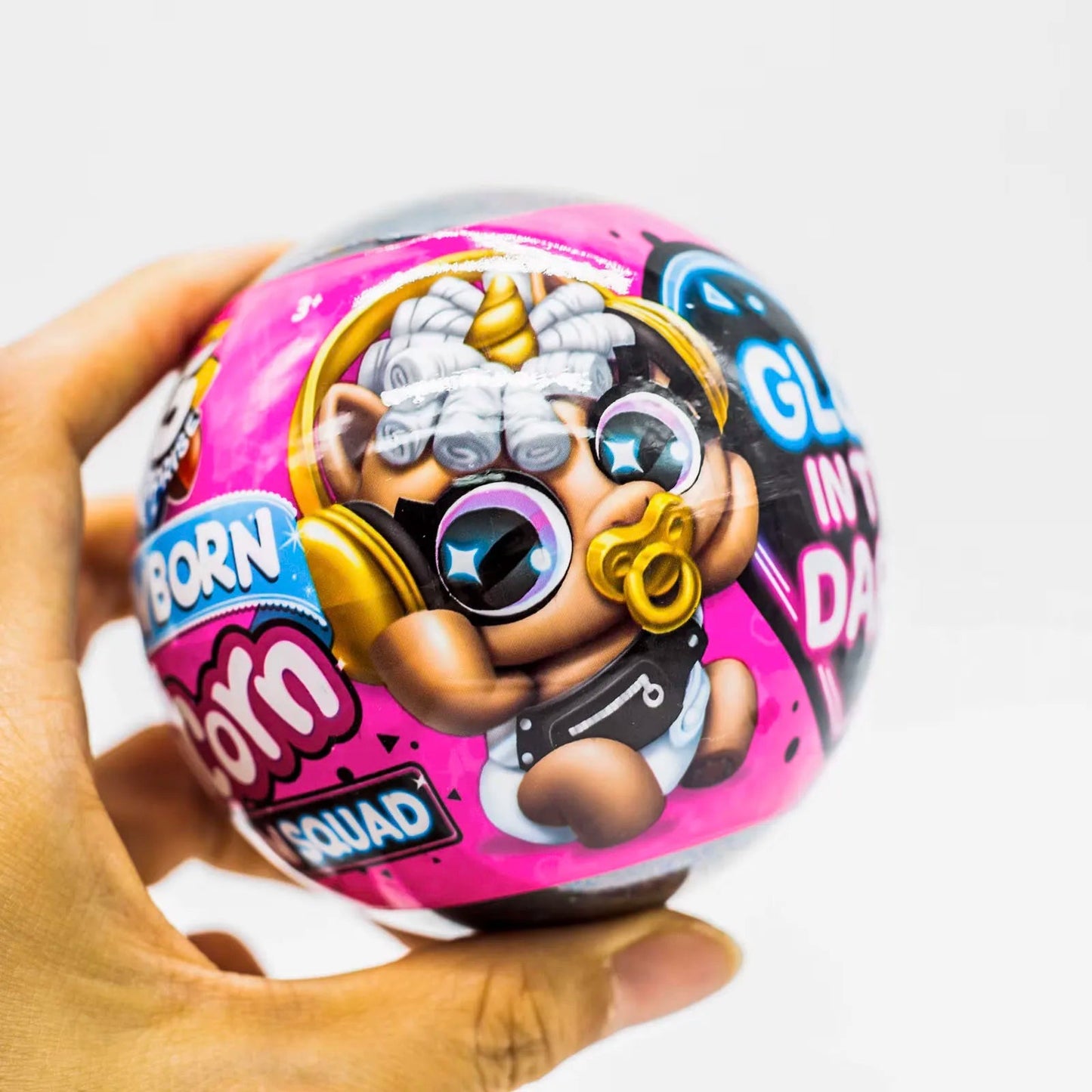 5 Surprise Ball Mini Brands Supermarket Shopping Scene Miniature Gashpon Capsule Toy Figurines Collection Kids Birthday Gifts Good Vibrations
