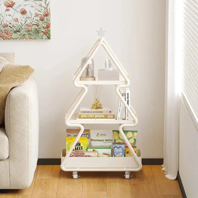 Christmas Design Coffee Table Side Multi Layer Living Room Modern Coffee Tables Books Luxury End Tables Center Home Decor Good Vibrations